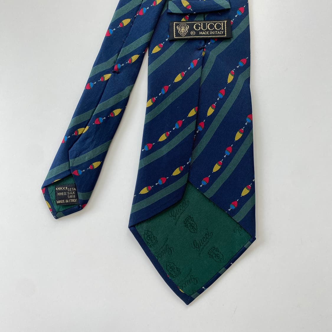 구찌(GUCCI) 심플로고 명품 정품 넥타이 상품이미지3