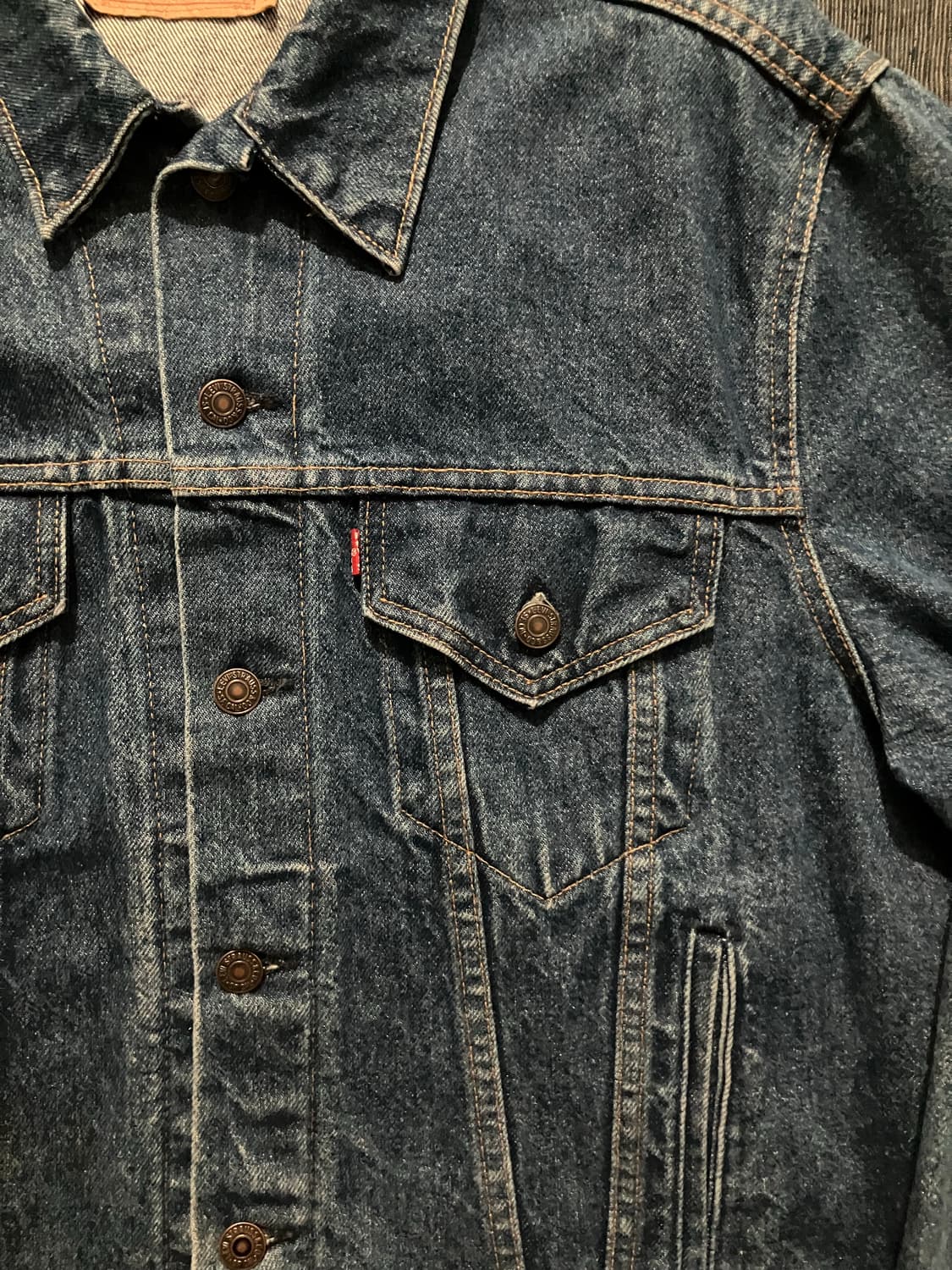 🇺🇸 80s USA 빈티지 리바이스 70506 3세대 데님자켓 상품이미지3