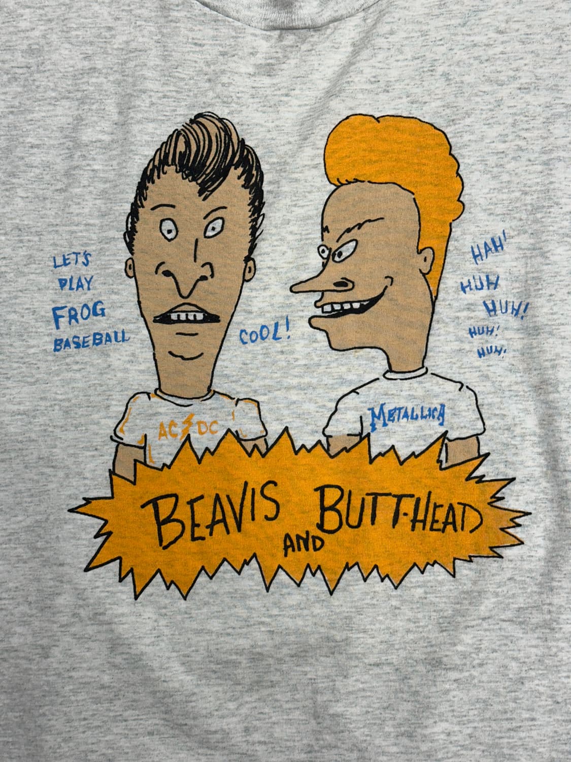 90s Beavis & Butt-Head 카툰 티셔츠 XL 상품이미지3