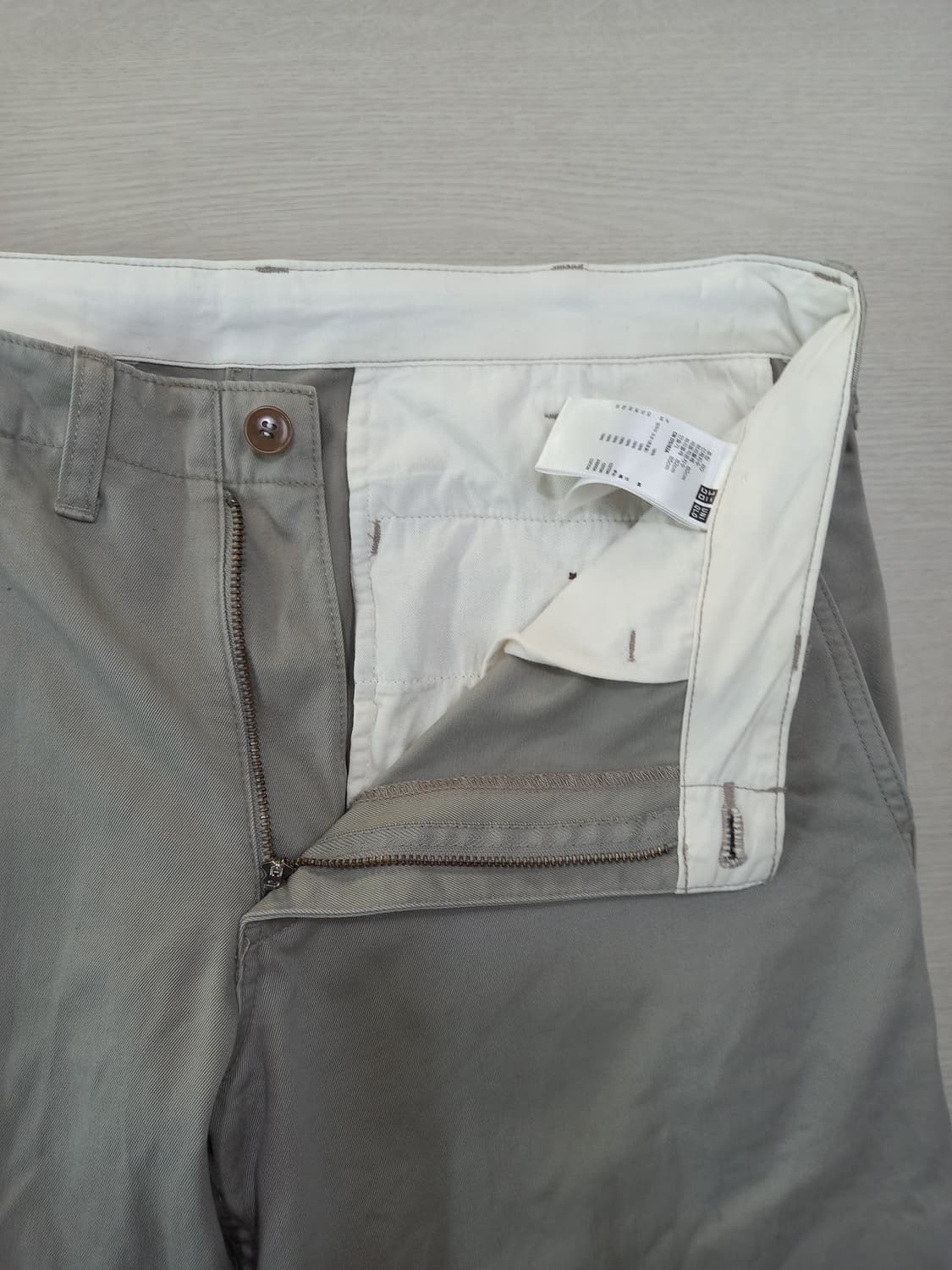 32 유니끌로 치노팬츠 연베이지 32-264 상품이미지6