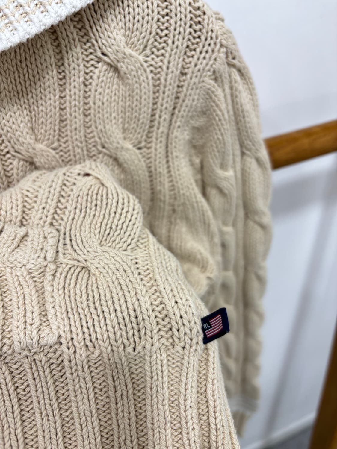 폴로랄프로렌진스 케이블 후드 상품이미지5