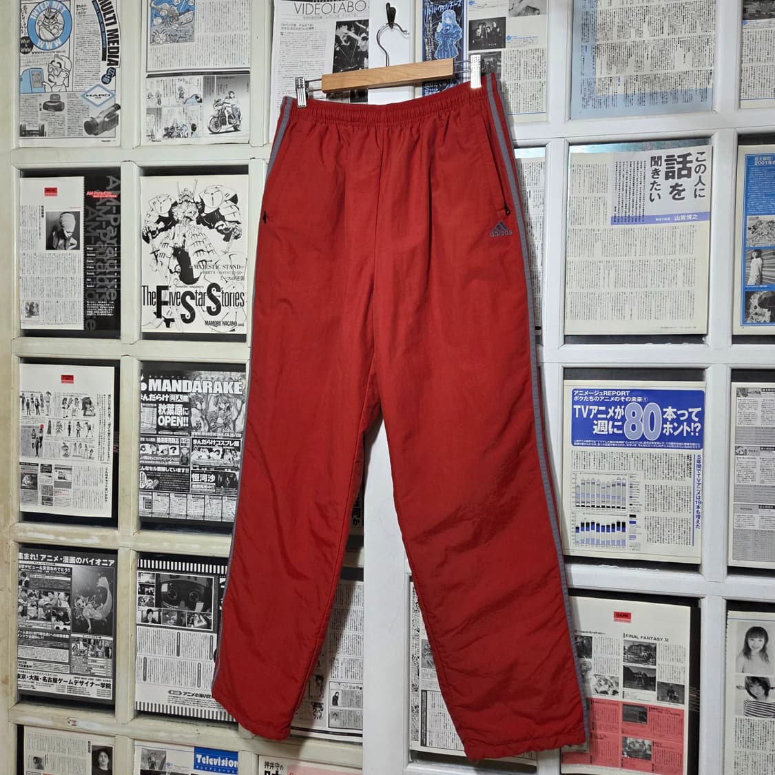 90S 올드스쿨 아디다스 블루탭 가스펠 트랙팬츠 상품이미지2