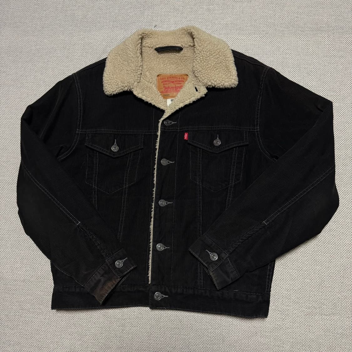 리바이스 코듀로이 쉐르파 트러커 자켓 상품이미지1