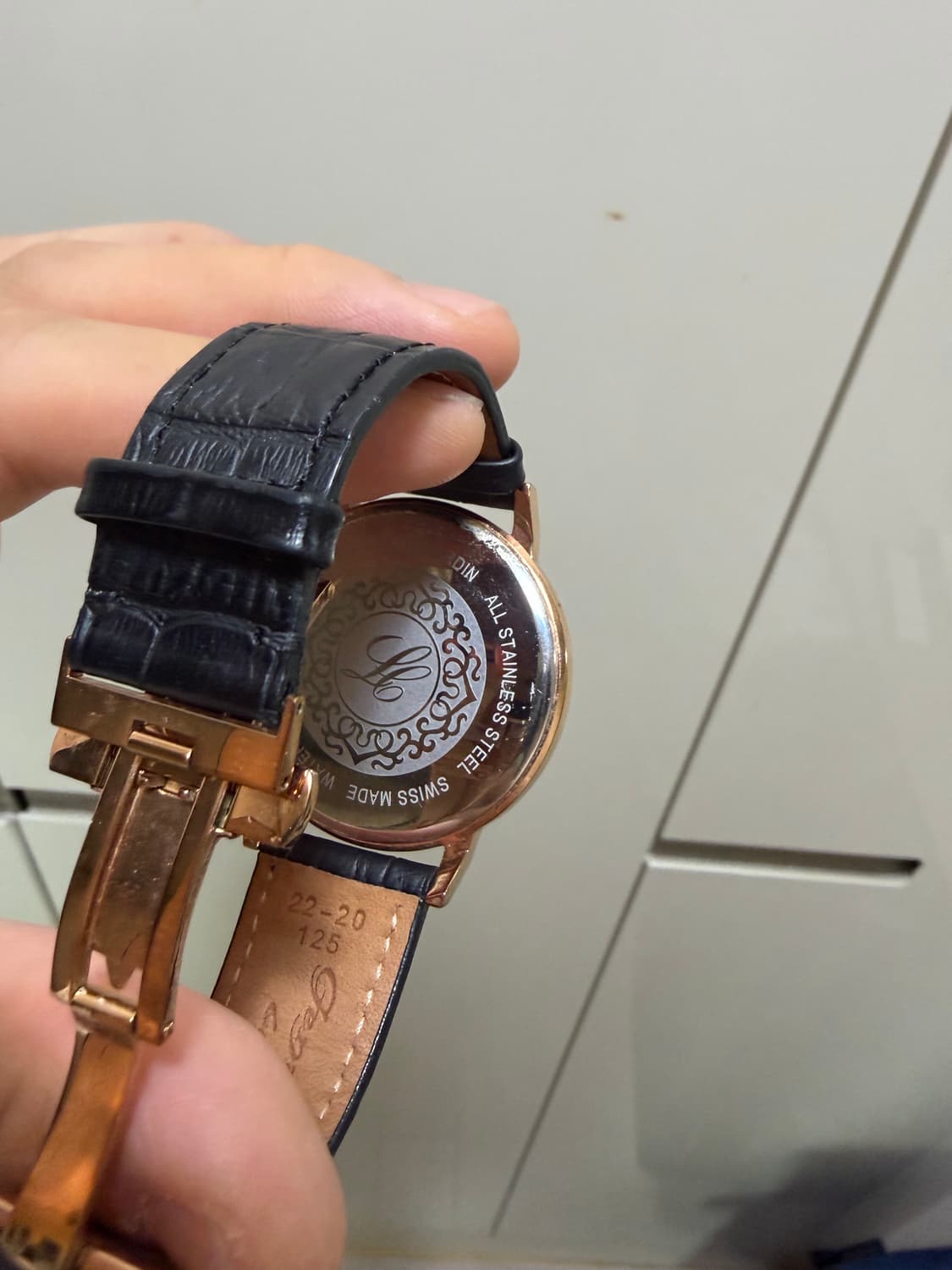 루이스카딘 남성가죽시계 상품이미지4