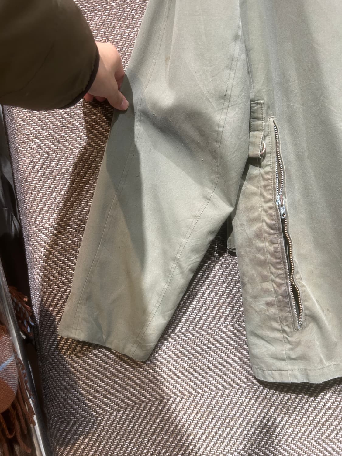 웻리스 세이지그린 프렌치자켓 상품이미지9