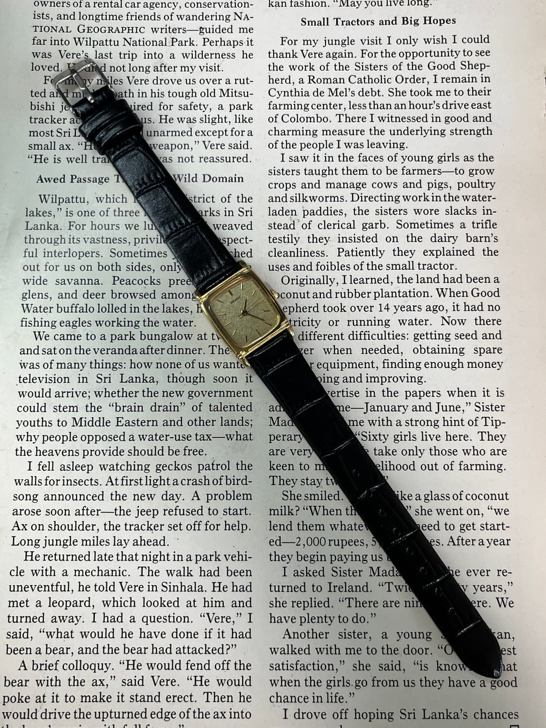 SEIKO 골드 탱크 레이디스 쿼츠 상품이미지5