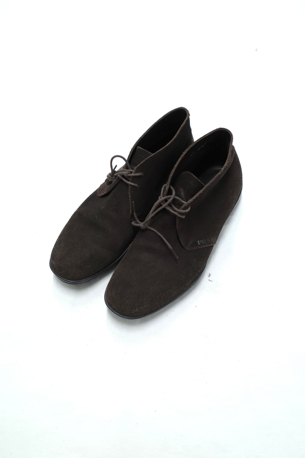 Prada Sport Suede Lace-Up Boots 상품이미지2