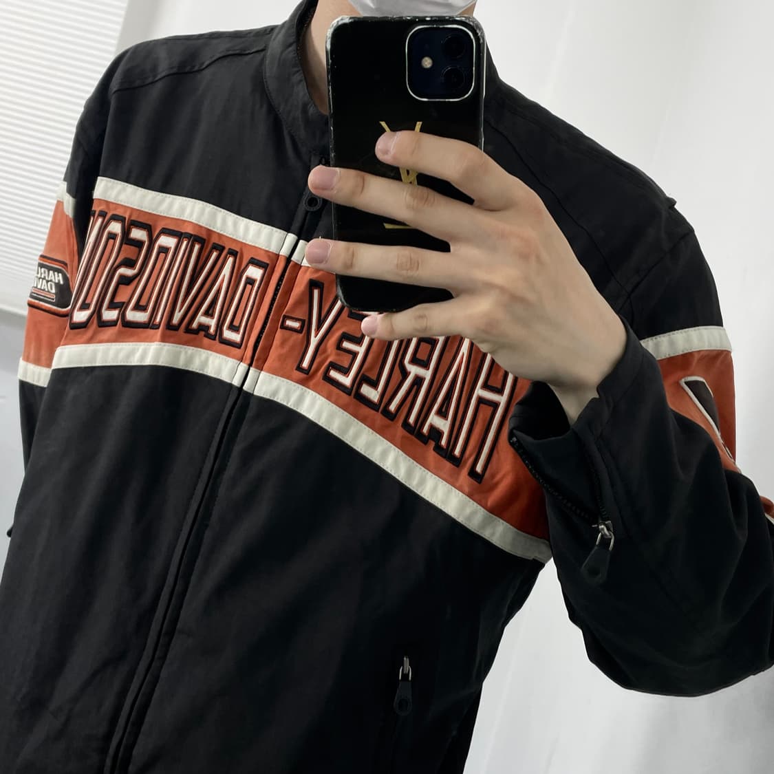 할리데이비슨 패치워크 레이싱 자켓 상품이미지5