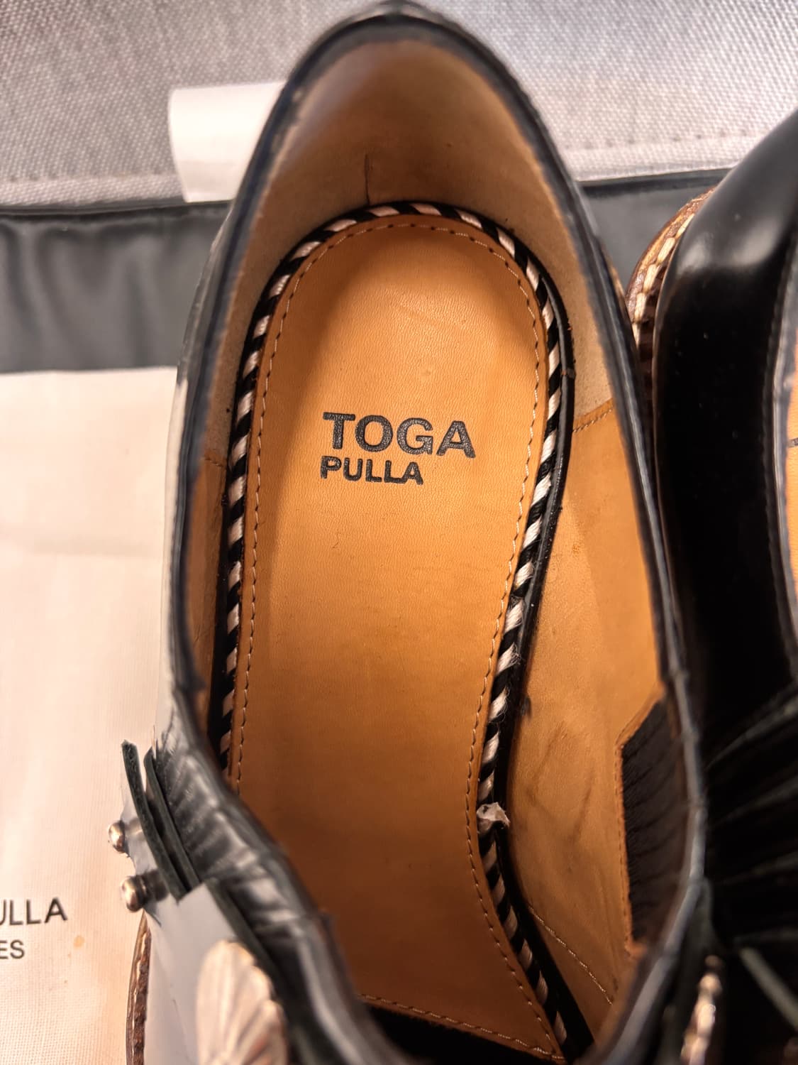 Toga pulla wood flat foam shoes 상품이미지2
