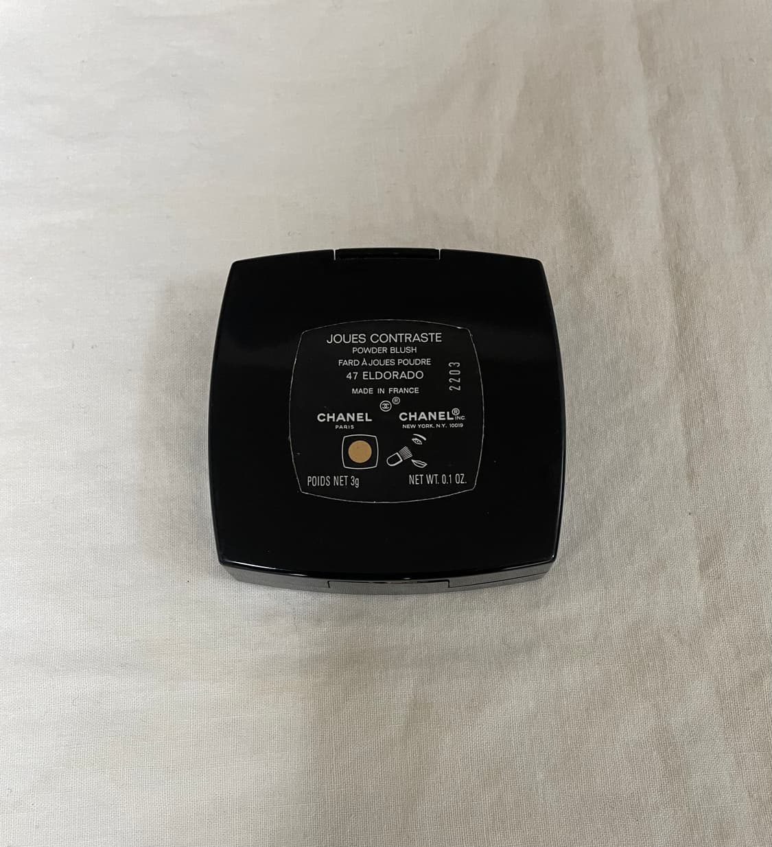 샤넬 한정 골드 블러쉬 블러셔eldorado희귀템 레어템 고전하이라이터 상품이미지4