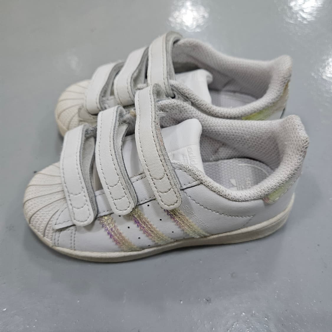 150 아디다스 키즈 슈퍼스타 운동화 0406Y 상품이미지2