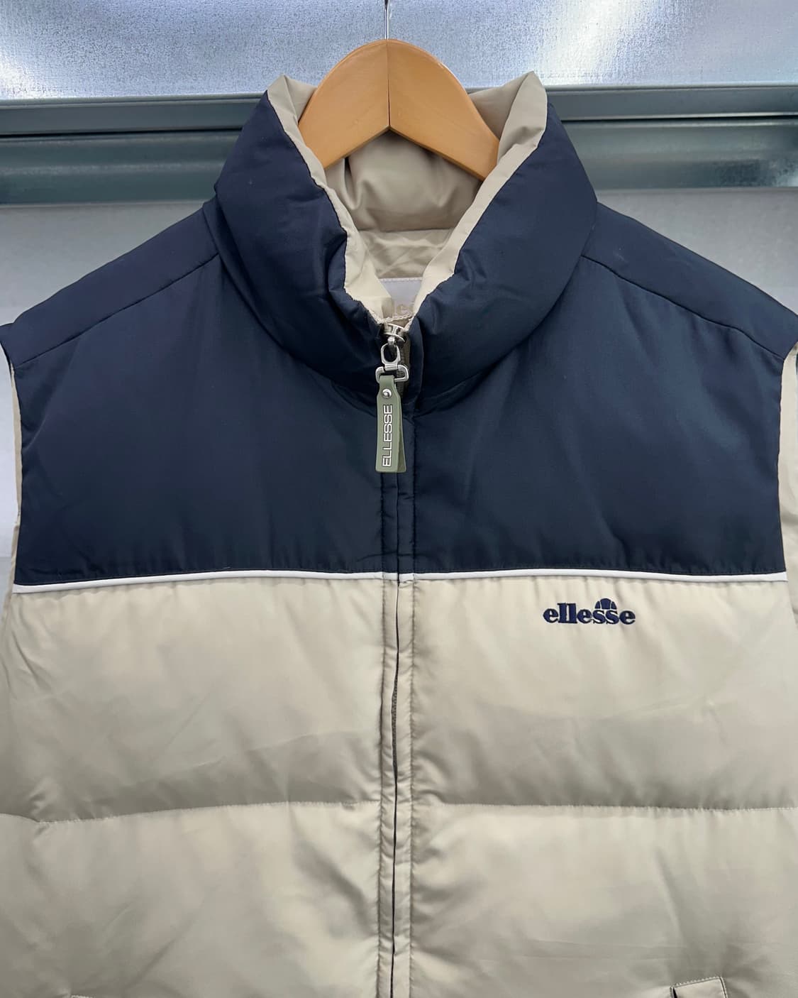 (105)90'S ELLESSE 오리털 패딩조끼-M1271 상품이미지2