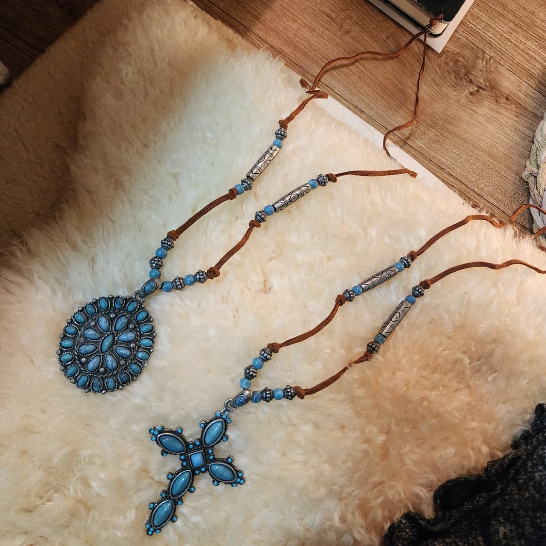 남녀공용 보헤미안 롱 목걸이 2종 상품이미지3