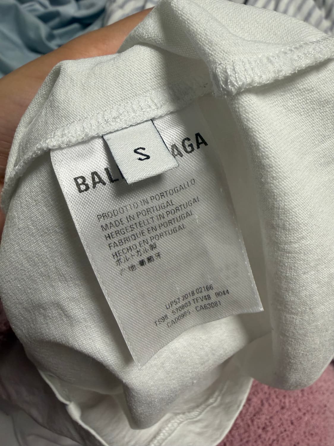 발렌시아가 남성 티셔츠 s 사이즈 (105사이즈) 상품이미지3