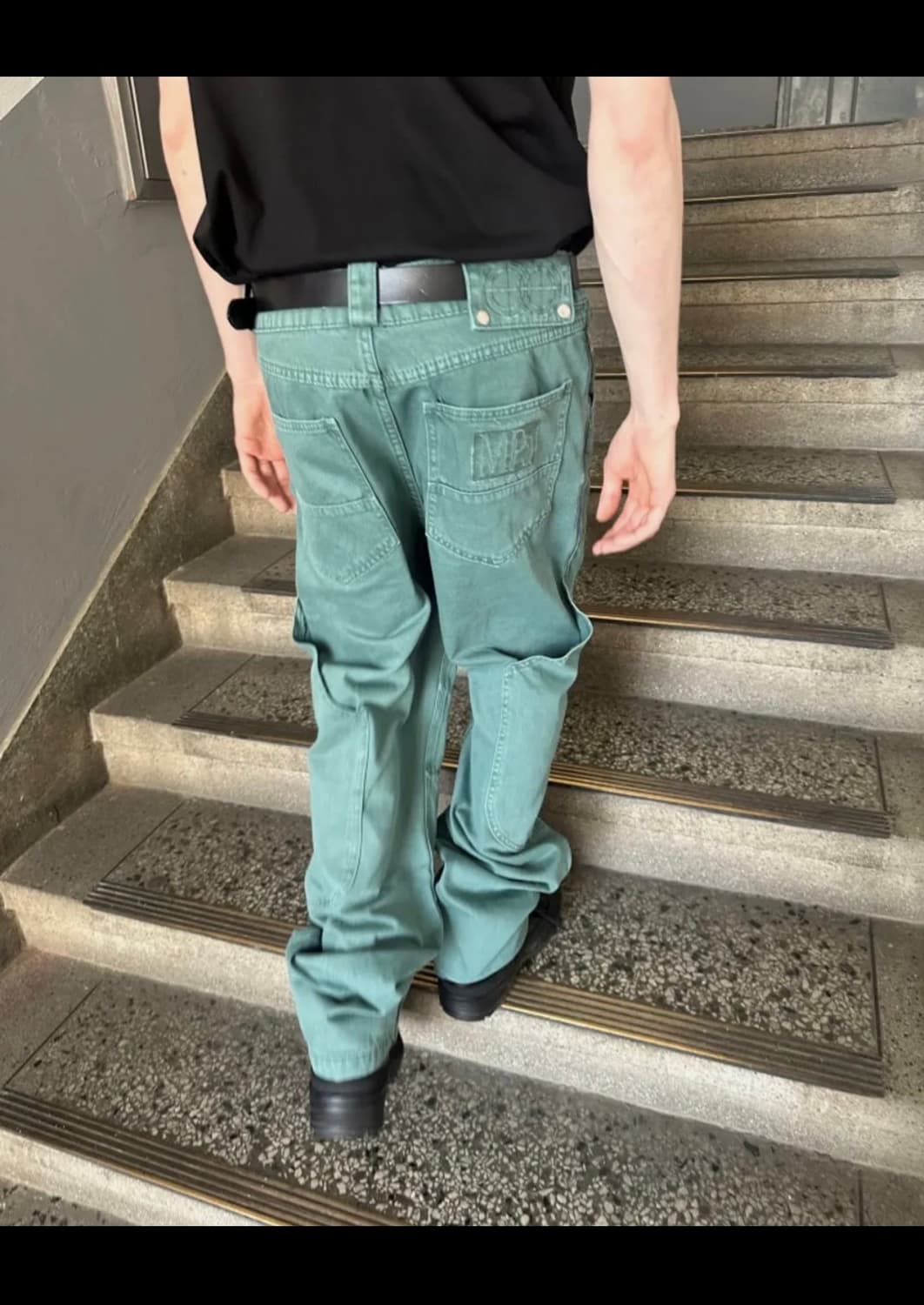 플라스틱 트로덕트 CALF POCKET PANTS (S사이즈 새상품) 상품이미지4