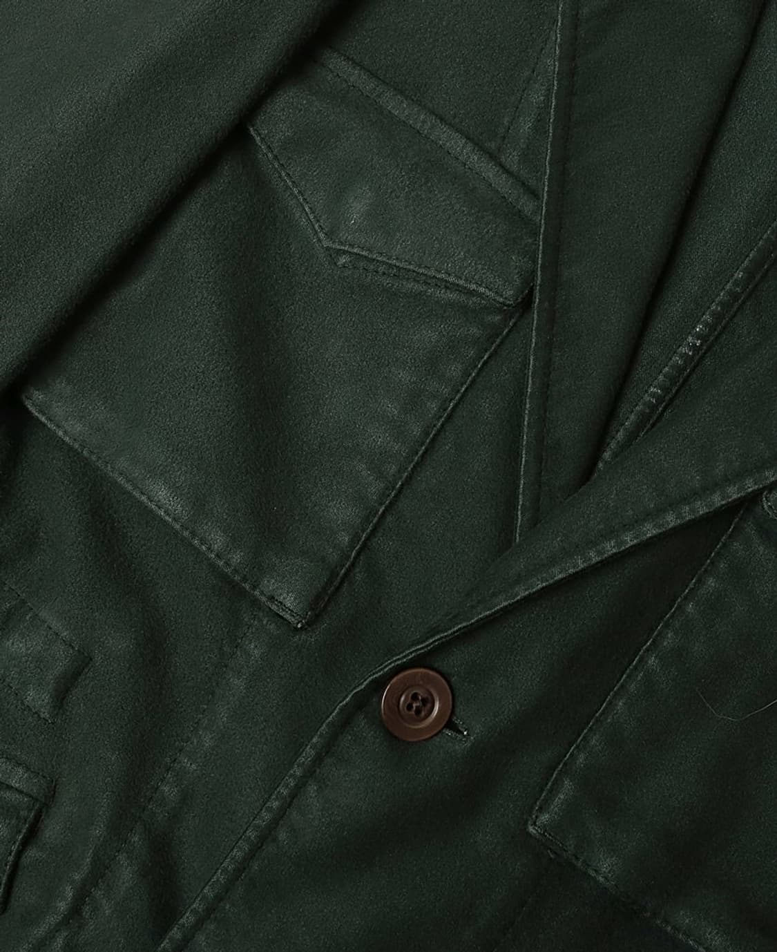 볼리올리 [Boglioli] 스즈키 카키 몰스킨 가먼트 M-65 필드자켓 상품이미지4