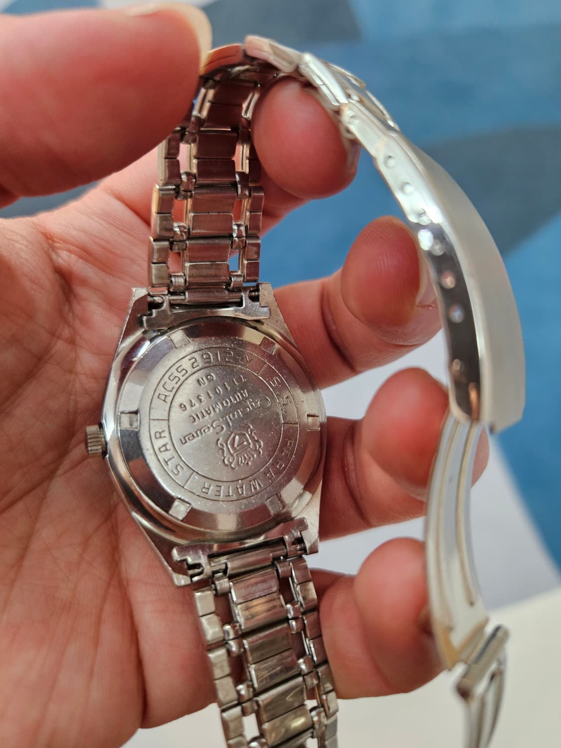 1971s 시티즌 크리스탈 세븐 희귀 다이얼 베젤 빈티지 시계 상품이미지4