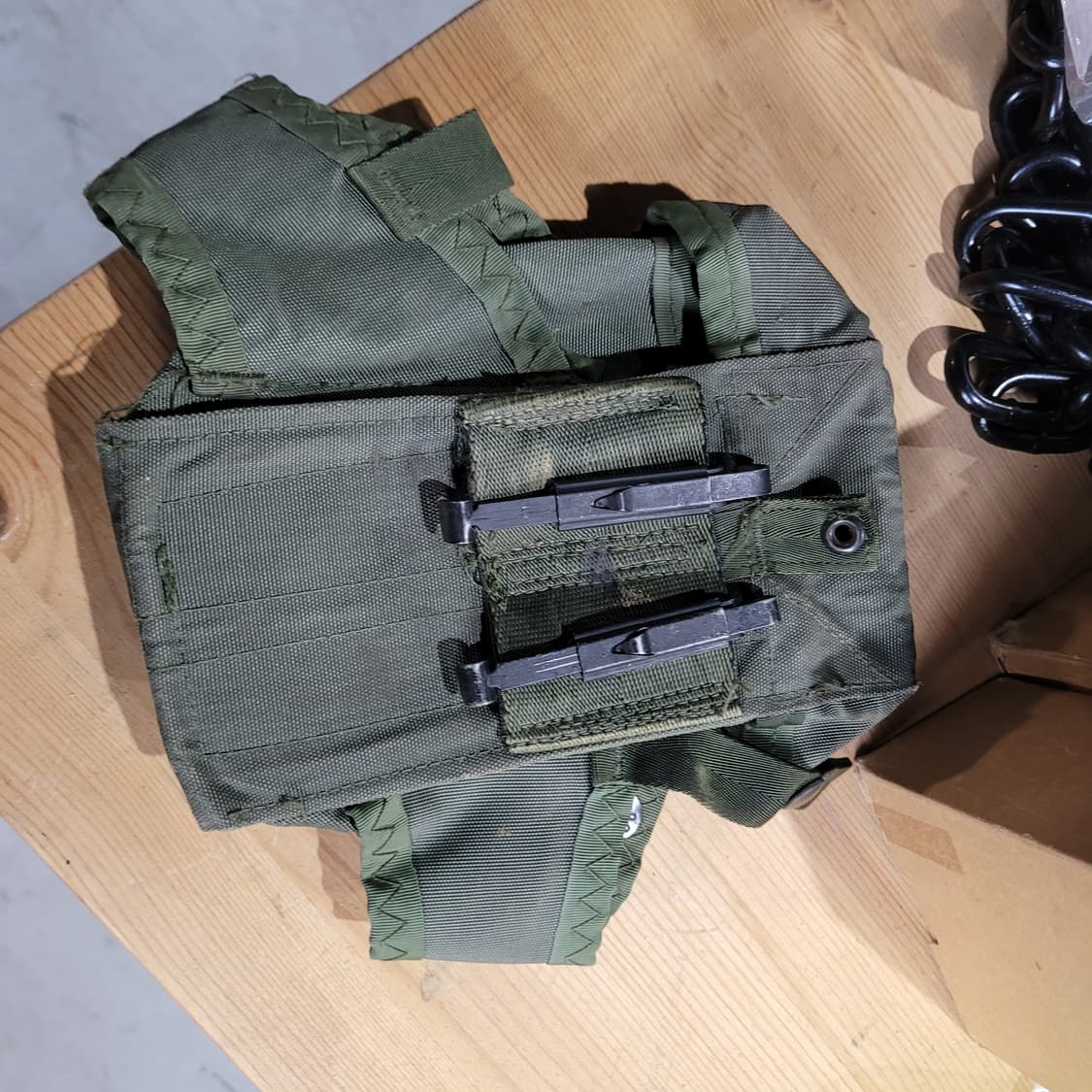 미 빈티지 탄 파우치 상품이미지2