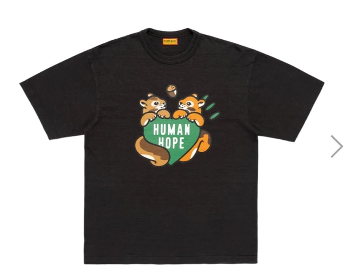 휴먼메이드x제이홉 휴먼호프 반팔 상품이미지1