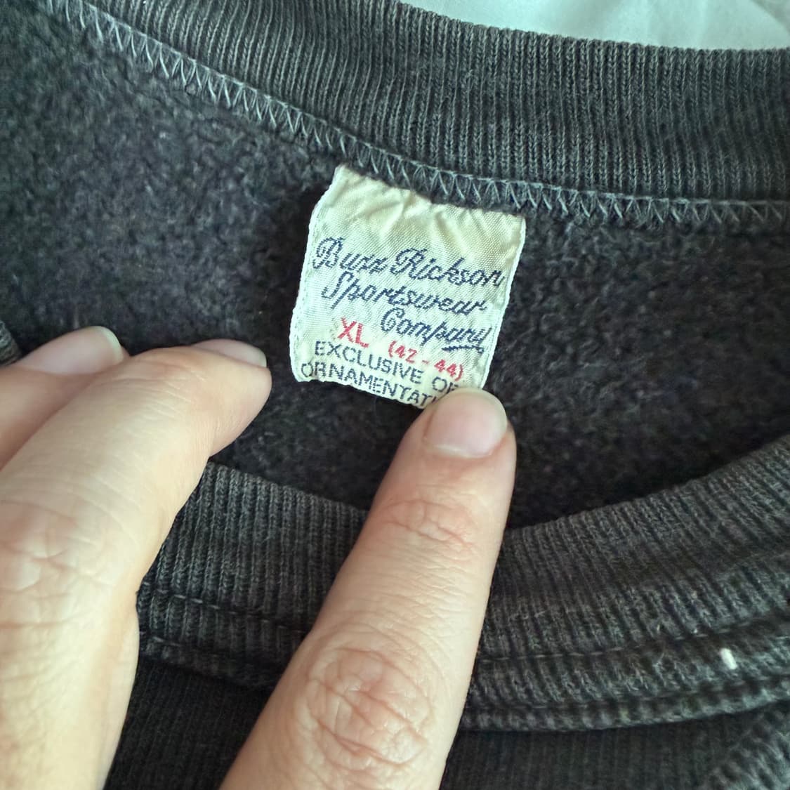 버즈릭슨 스웻셔츠 XL (42-44) 상품이미지3