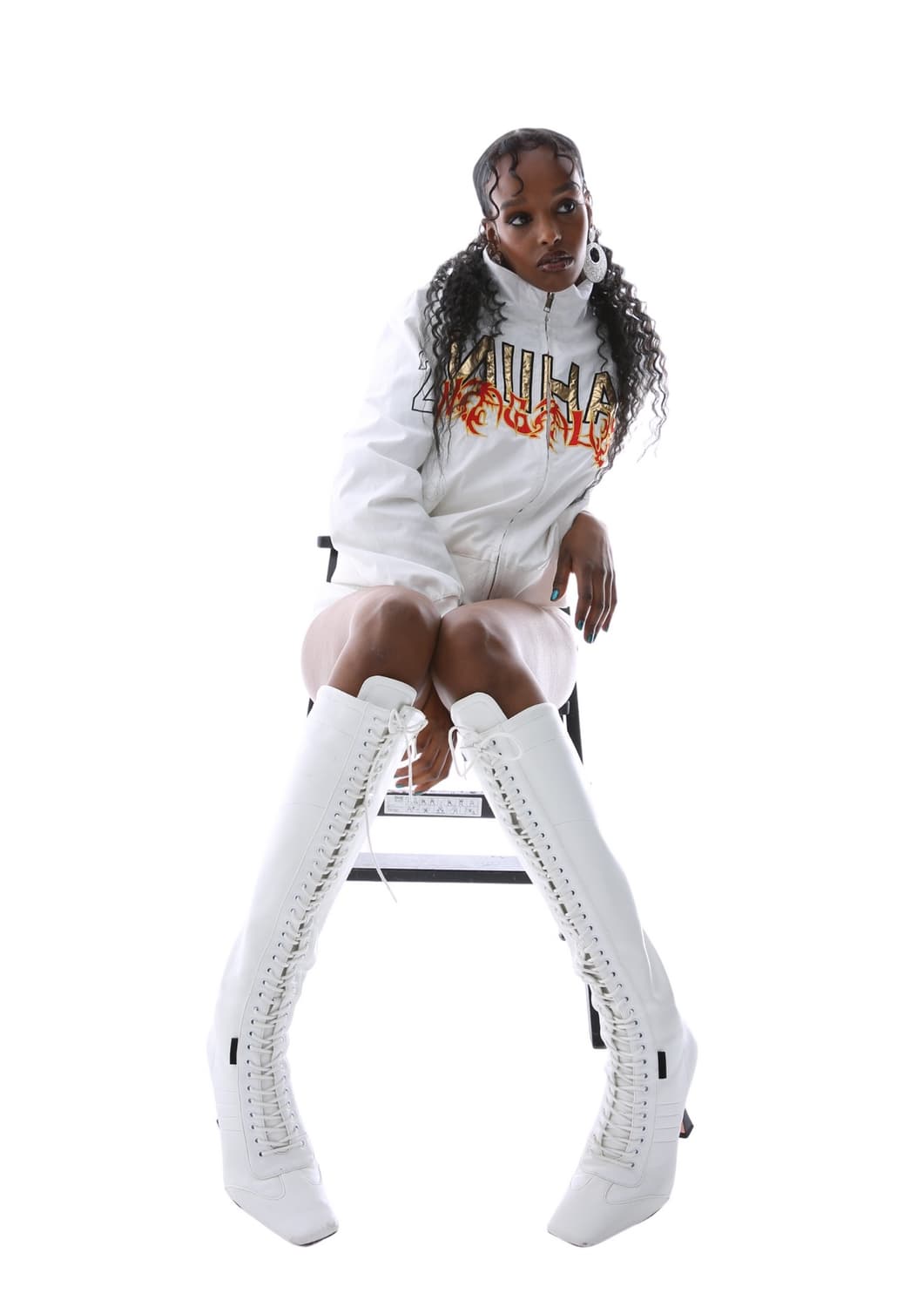 NiiHAi THE BOXER BOOTS IN WHITE 상품이미지1