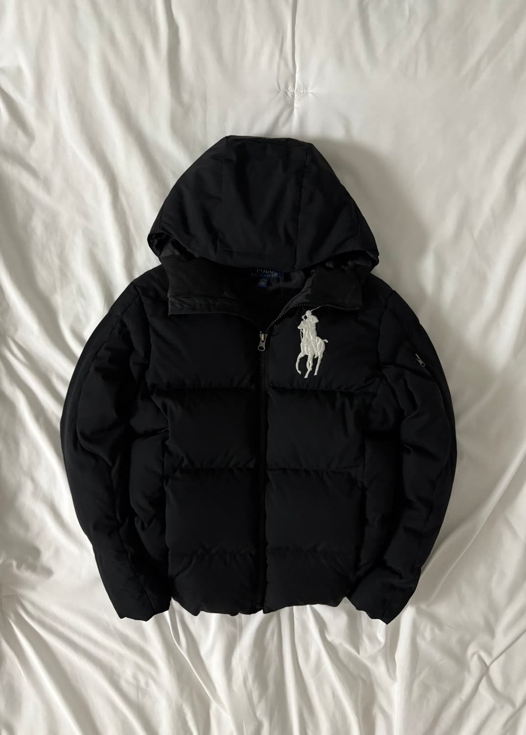 폴로 빅포니 패딩 블랙 XS 상품이미지4