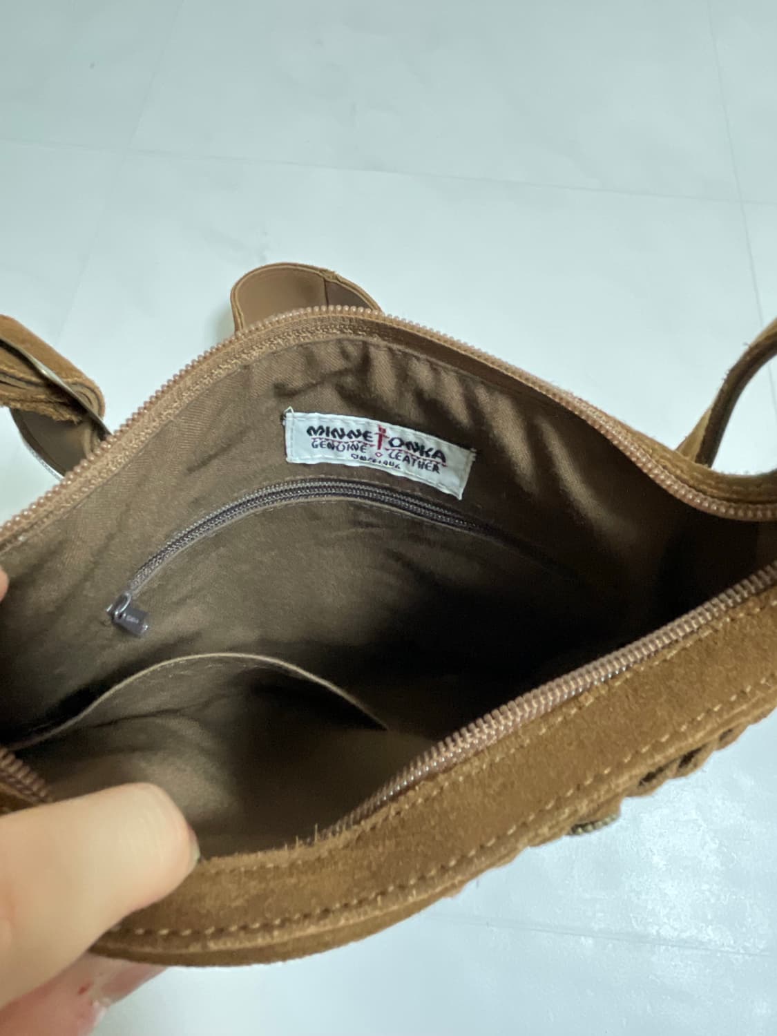 마지막 재고💙 Square fringe bag 상품이미지5