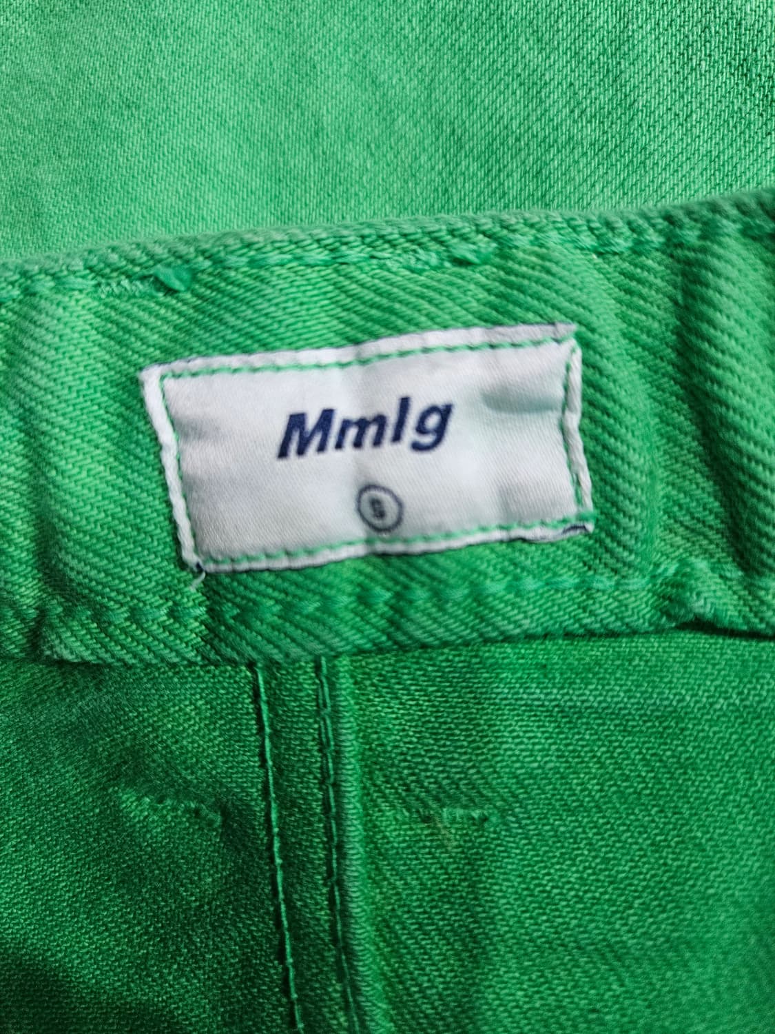 MMLG 그린 남성 허리 30 데님팬츠  상품이미지3