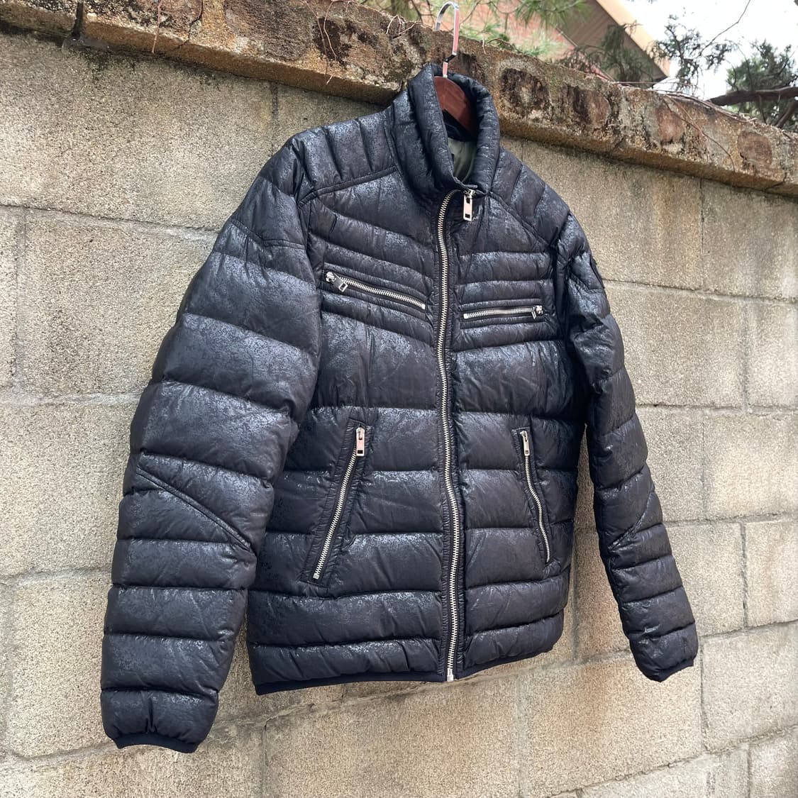 [100] Diesel Izumo 블랙 패딩 지켓 상품이미지3