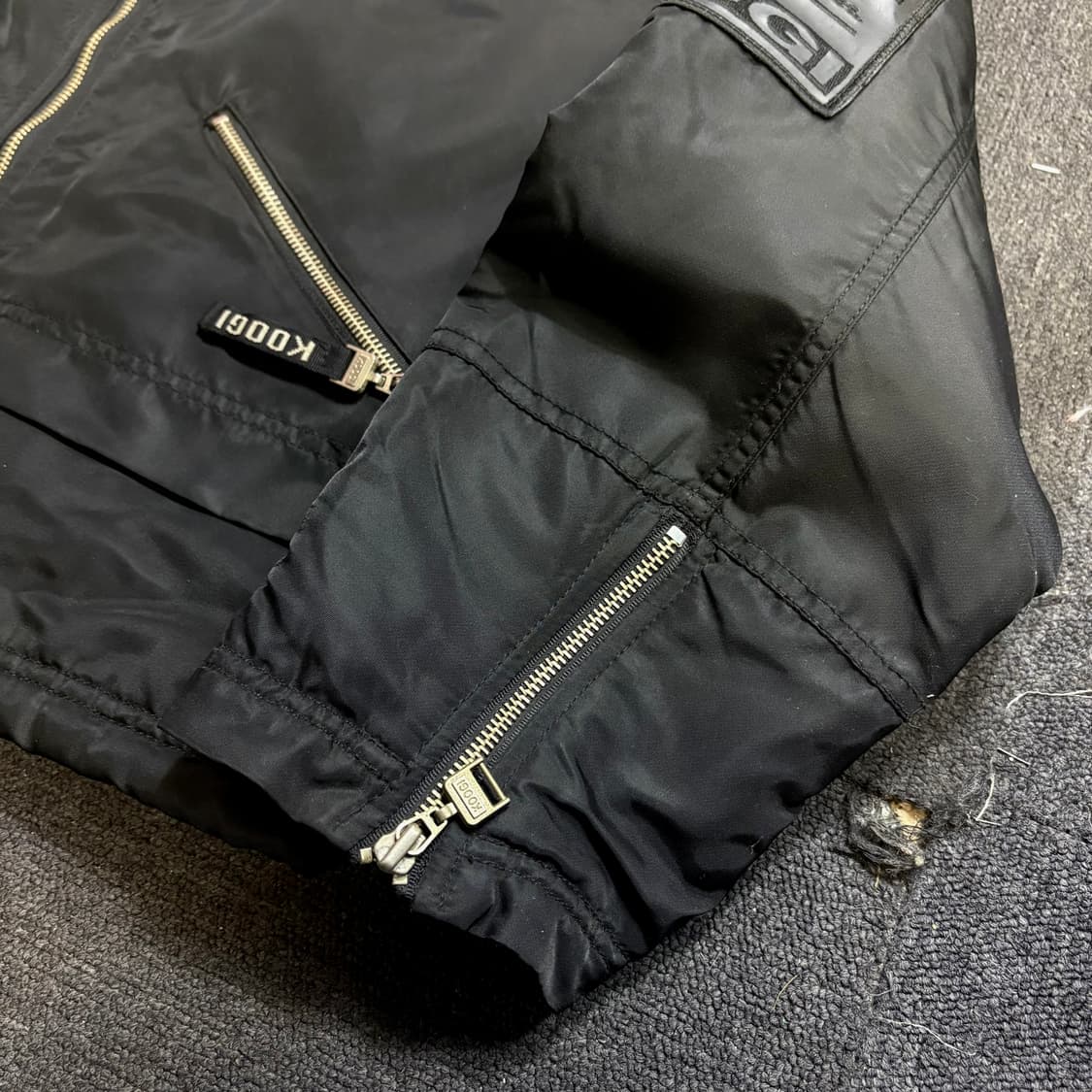 Koogi 블랙 라이더자켓 XL 상품이미지6