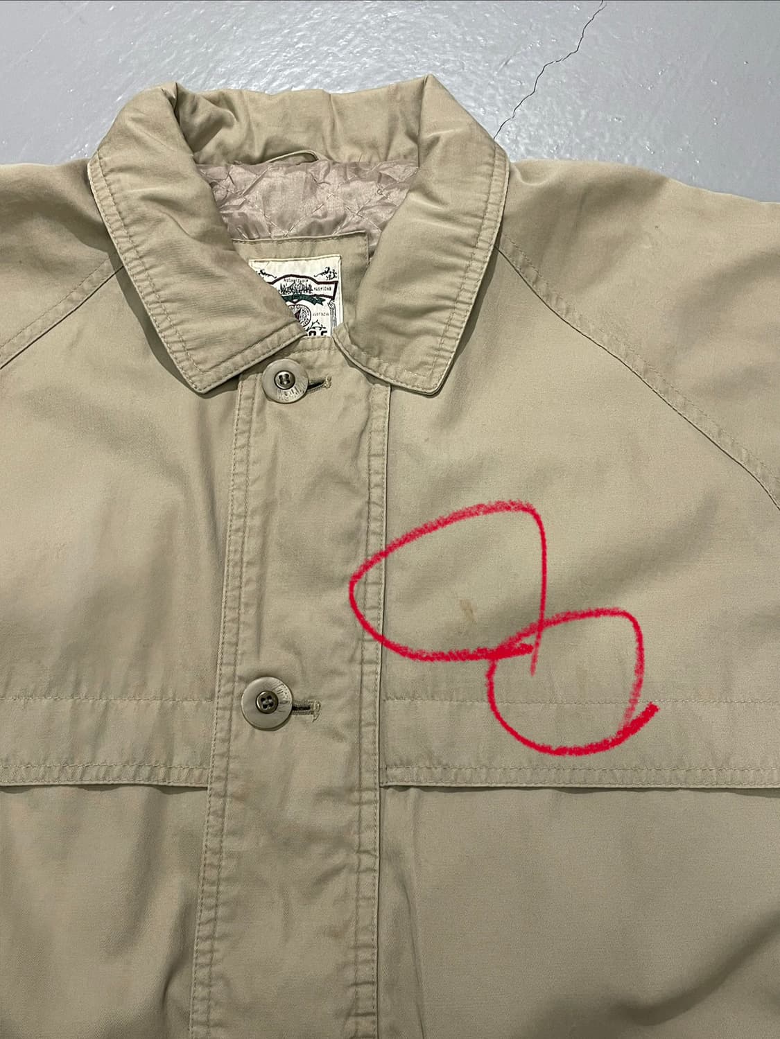 빈티지 코튼 필드 자켓   상품이미지9