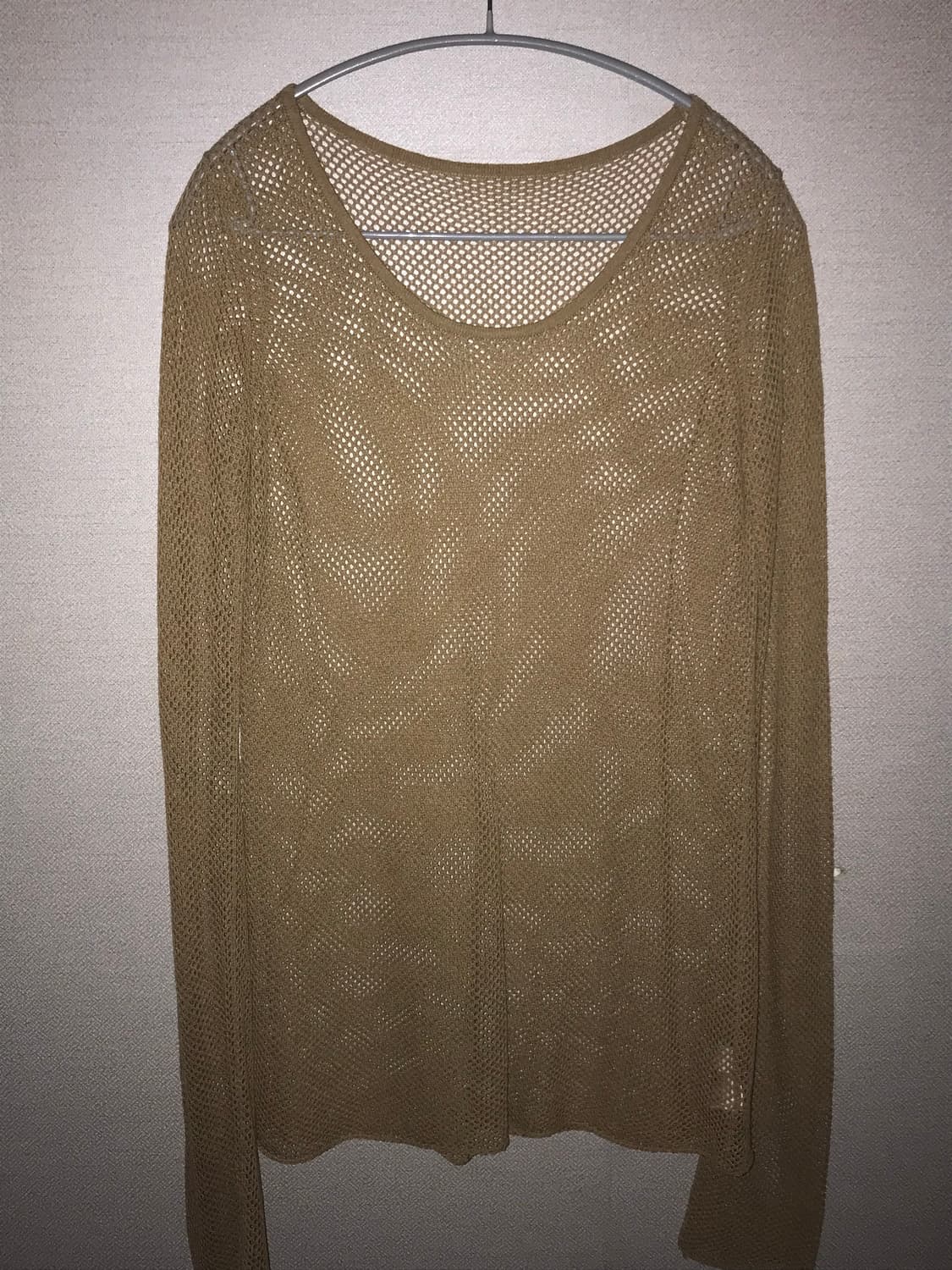 mesh long knitwear 상품이미지3
