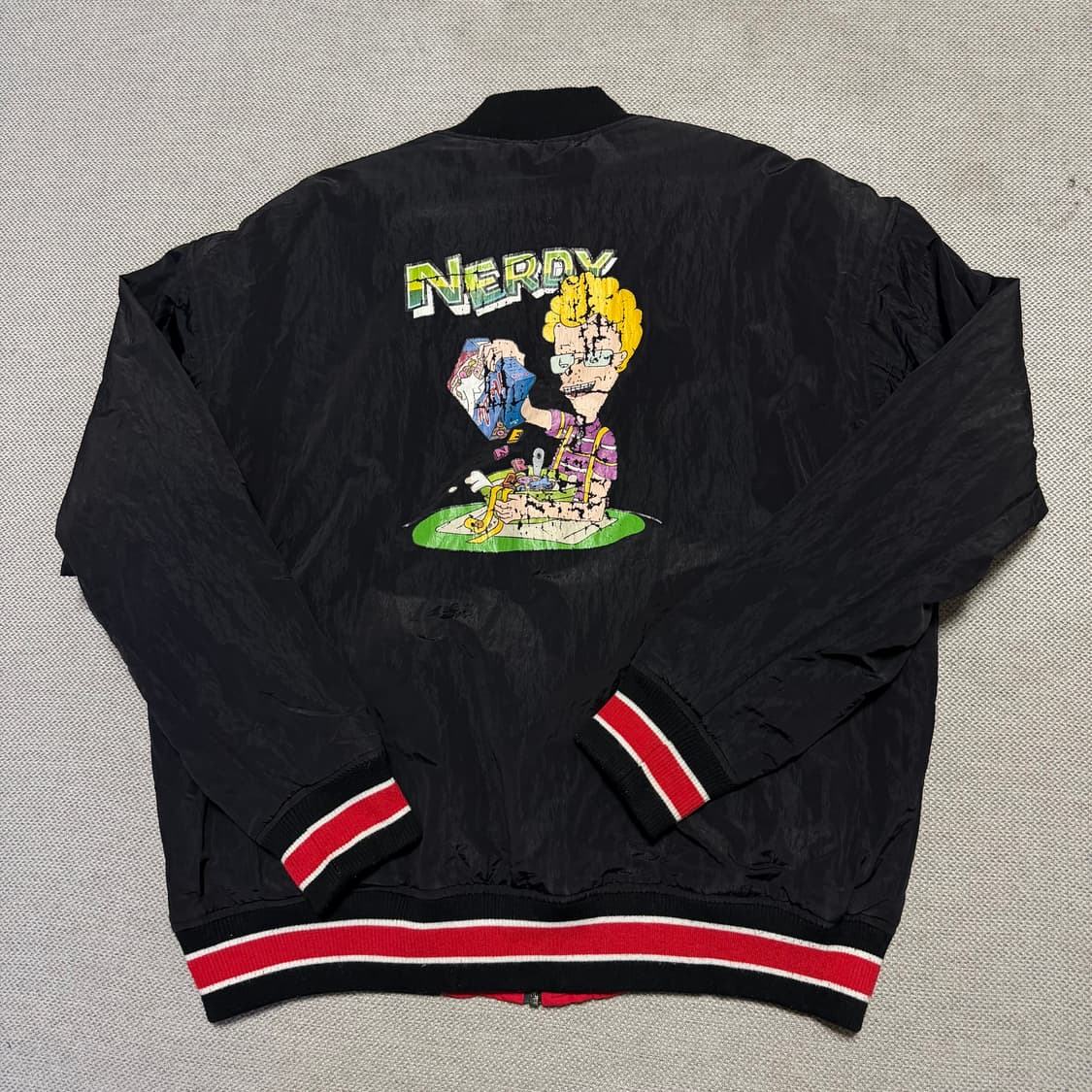 널디 리버시블 바시티 자켓 상품이미지8