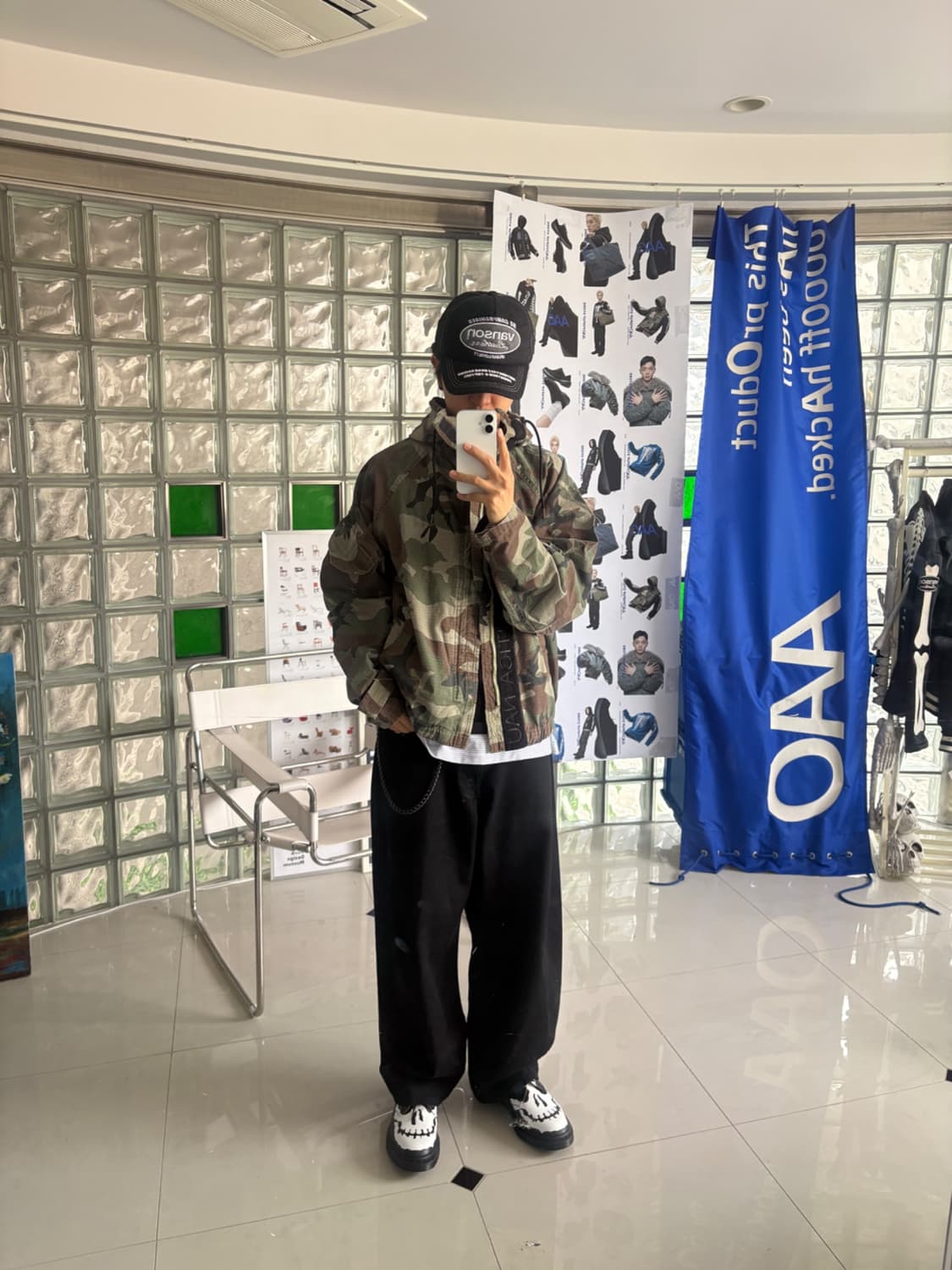 barrel leg pants 바지 상품이미지4