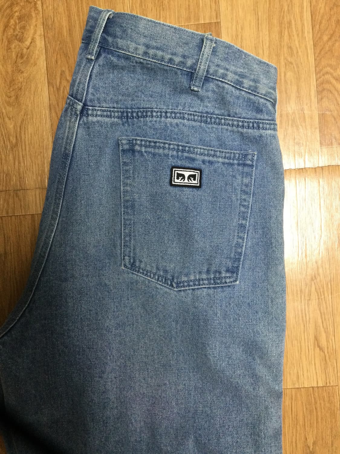 오베이 빅위그데님 워시드인디고 32 상품이미지4