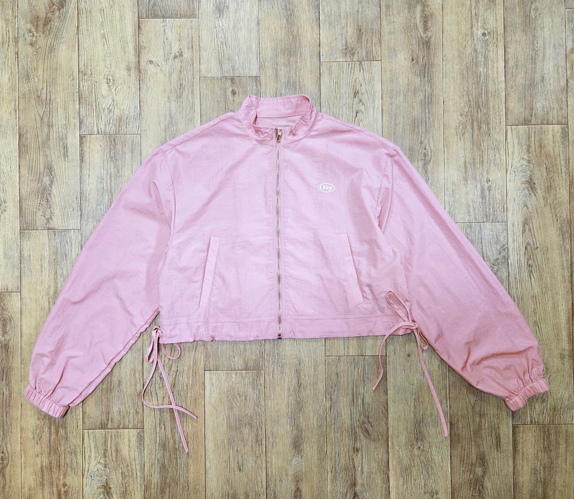 오디너리홀리데이(ORDINARY HOLIDAY) 나일론 크롭점퍼 새상품 상품이미지4