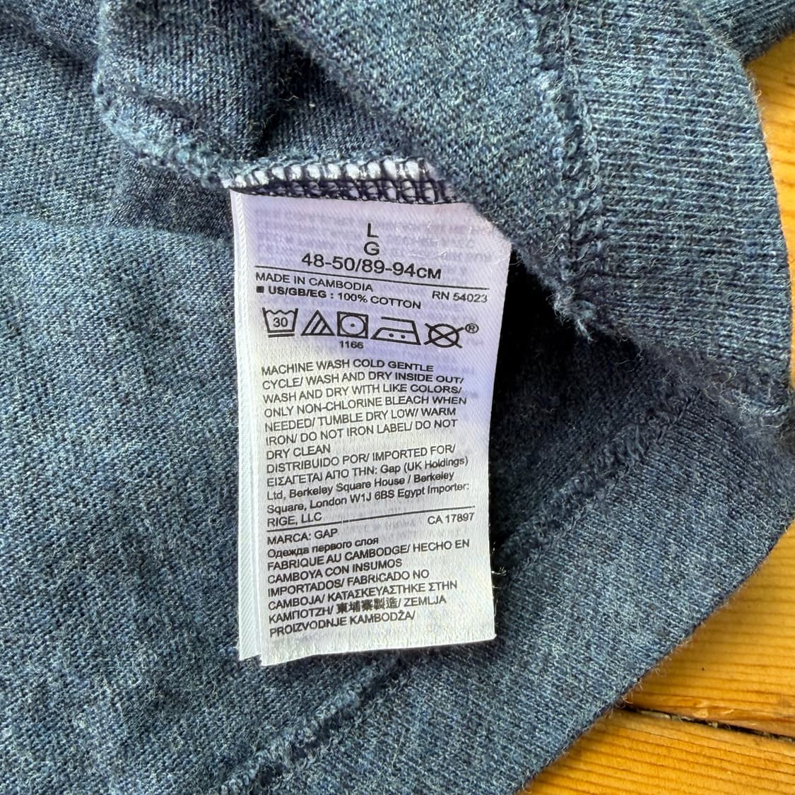 갭 헨리넥 롱슬리브 상품이미지4