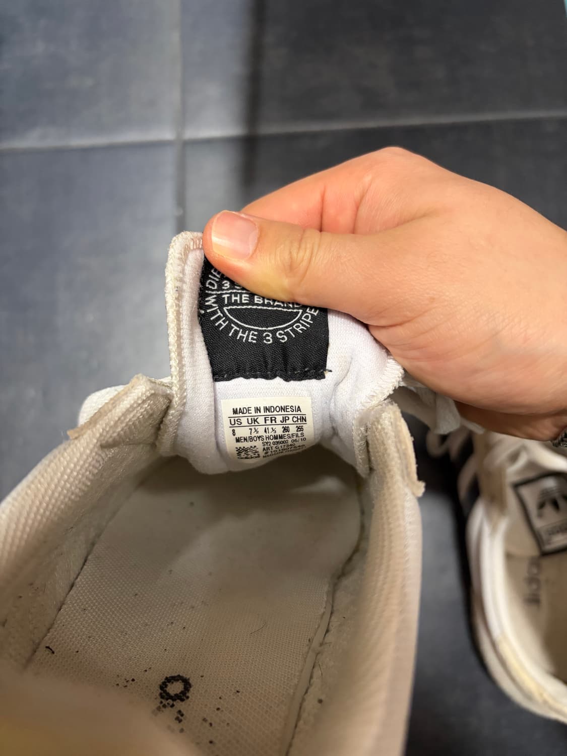 아디다스 드래곤 빈티지 화이트 블랙 상품이미지7