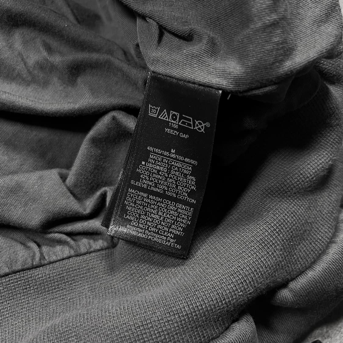 YEEZY GAP 이지갭 발렌시아가 도브 후드티 상품이미지7
