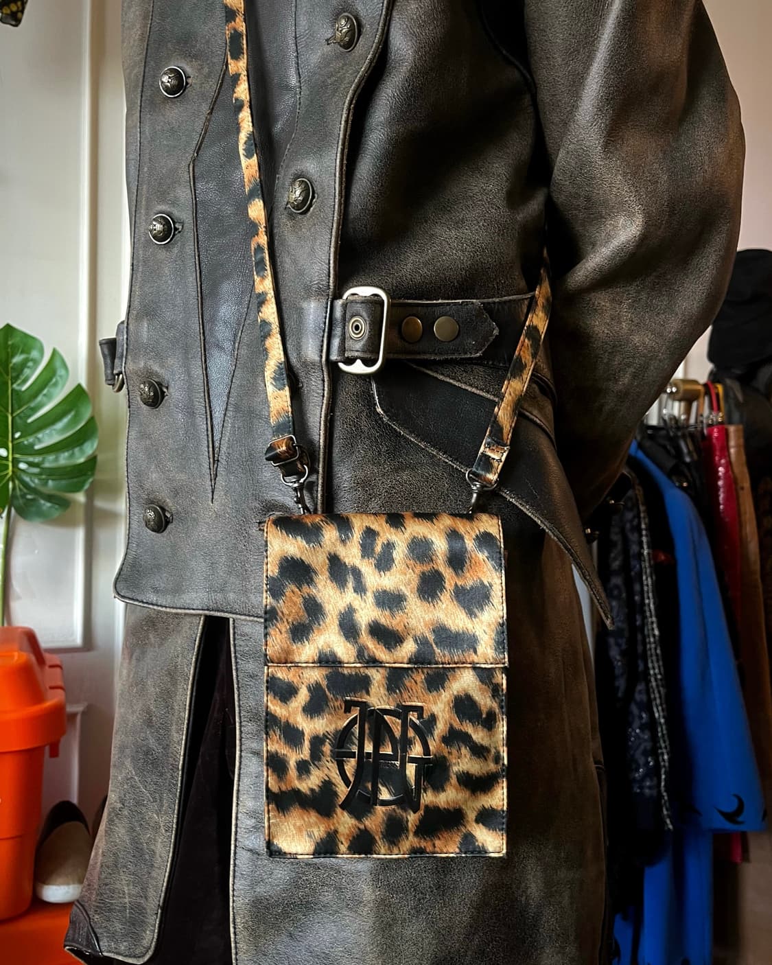 1990s Jean Paul Gaultier Leopard Sub Bag 상품이미지2