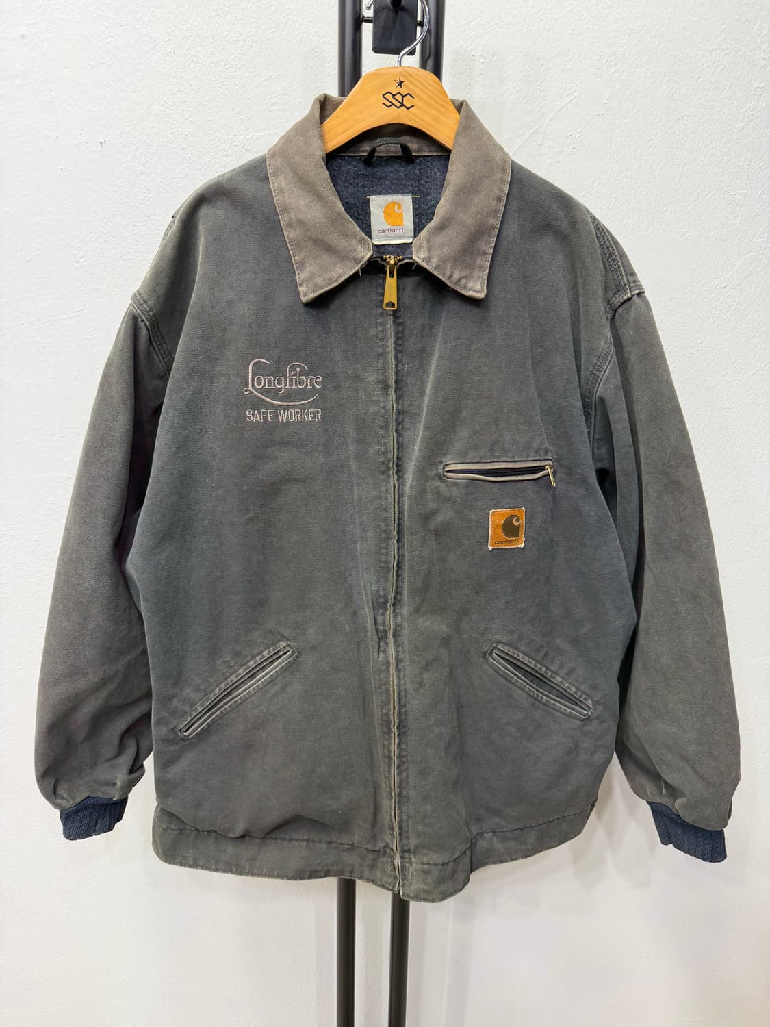 정품) 칼하트 디트로이트 j97 롱기브르 세이프티 오버 자켓 XL 상품이미지1