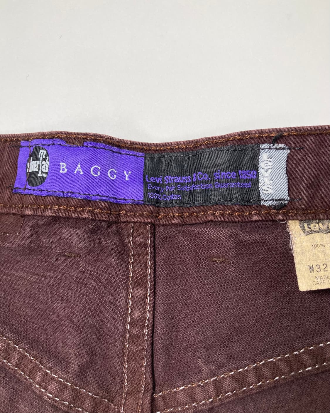 90s Levi's Silvertab Jeans (mahogany) 상품이미지3