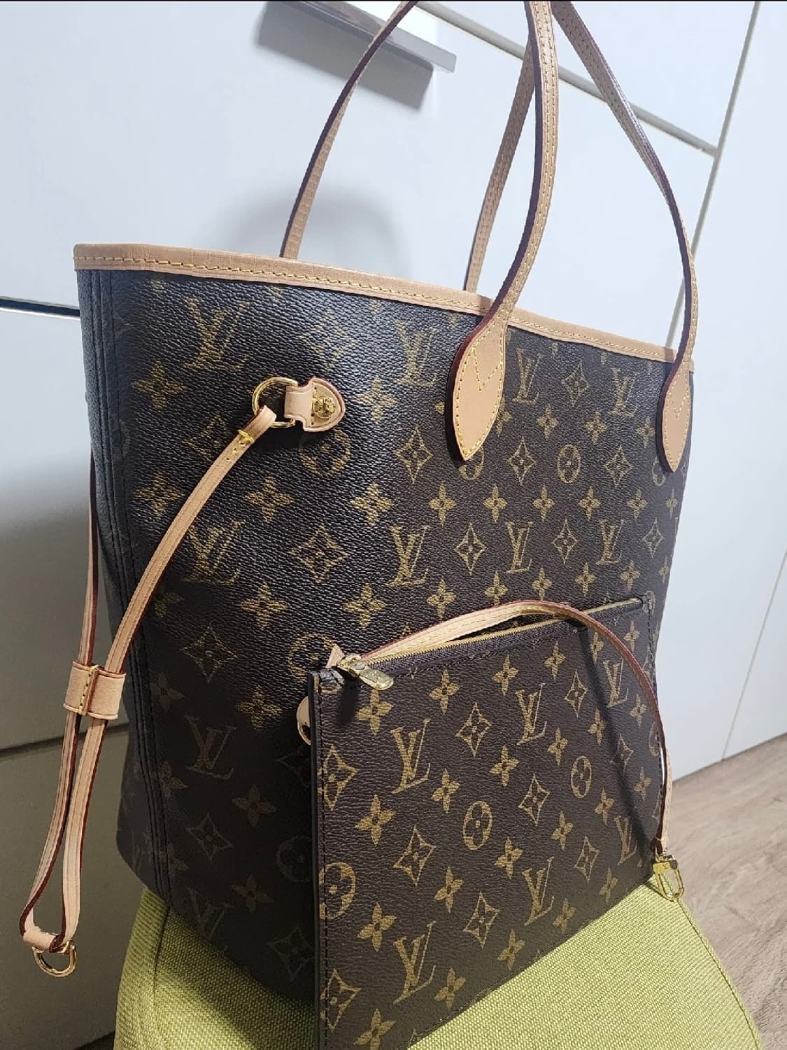 S급 정품) 루이비통 네버풀 MM 모노그램 풀박스 상품이미지2