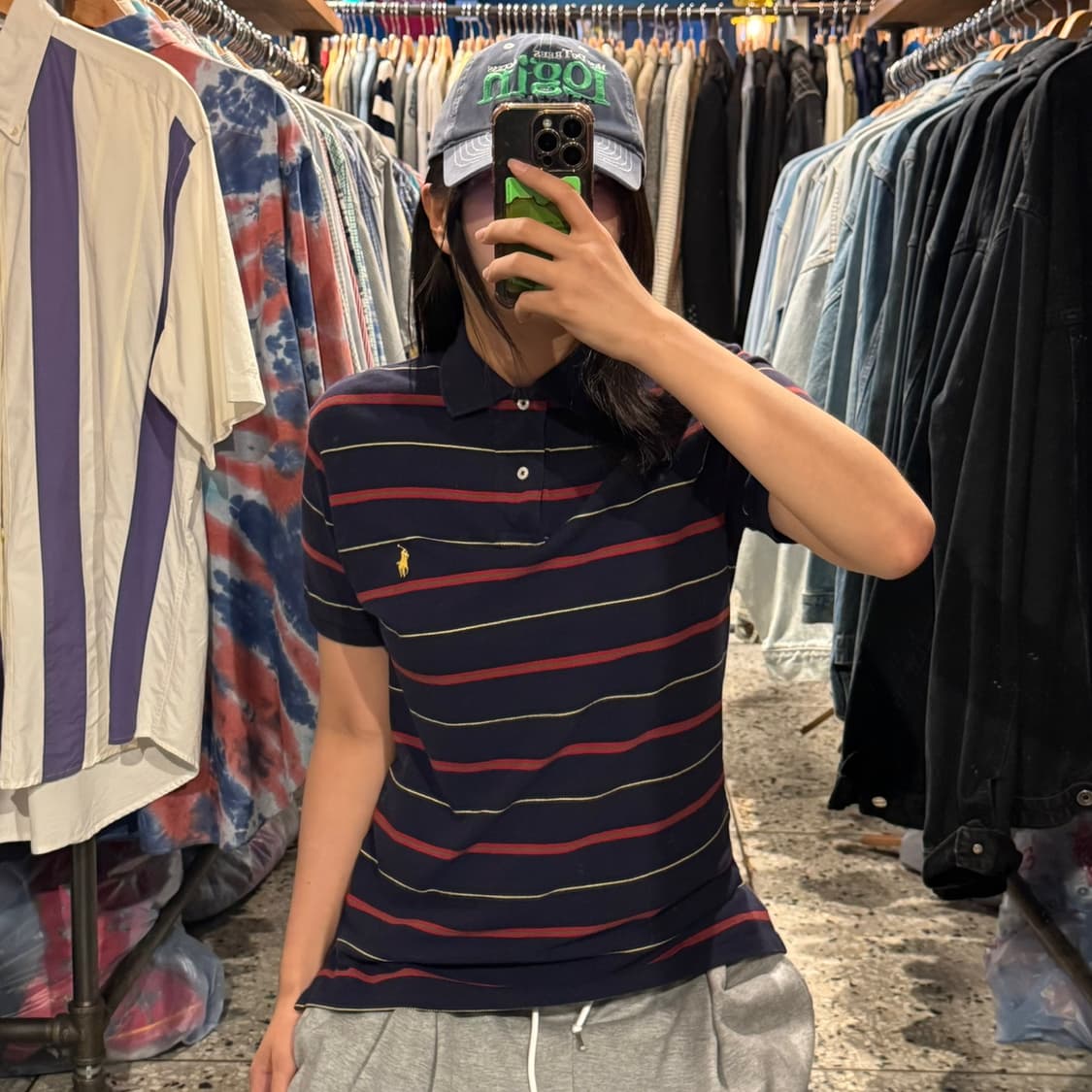polo 폴로 스트라이프 카라 T 상품이미지3