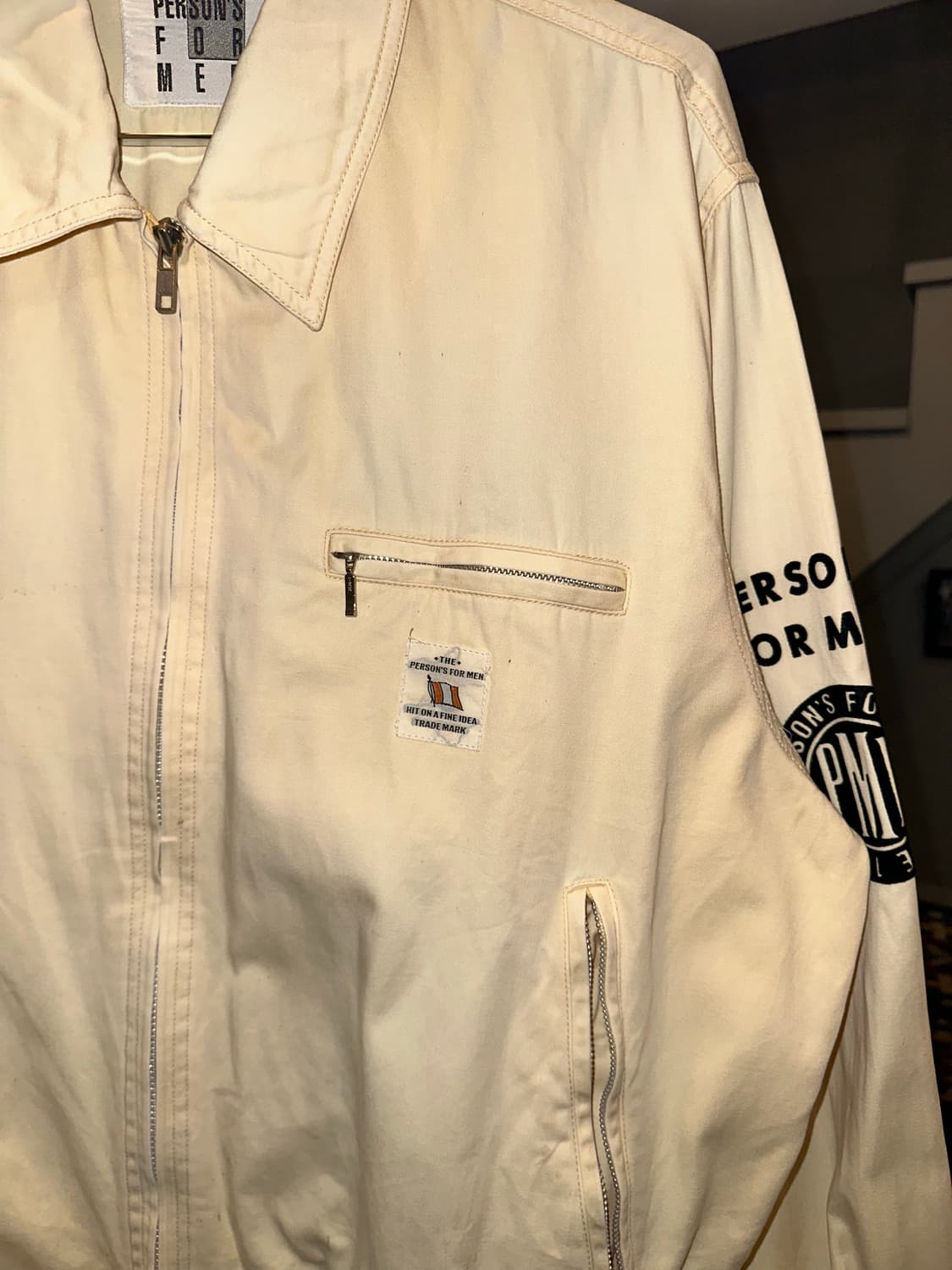 90’s Men’s for men embroider jacket 상품이미지8