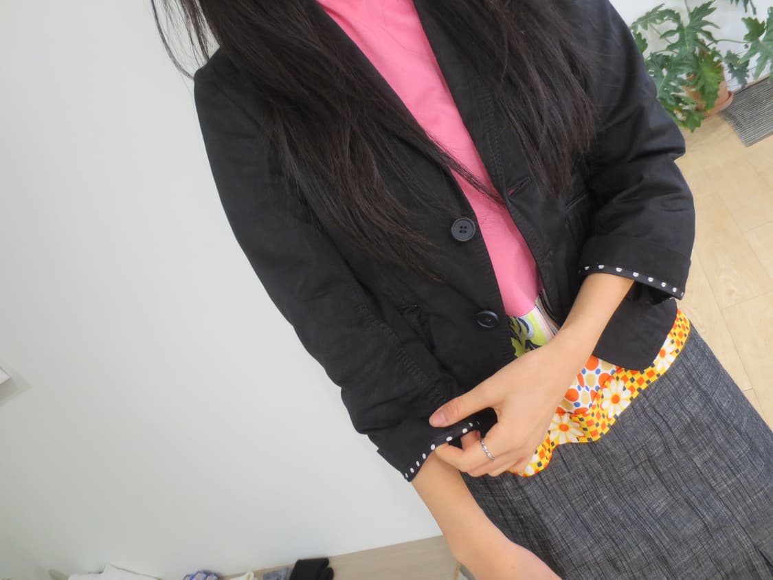 꼼데가르송 도트 자켓  상품이미지1