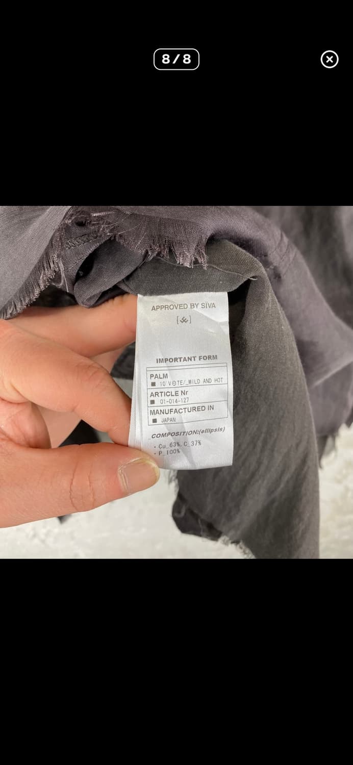 SIVA 2010 애시매트릭 지퍼 후드 자켓 상품이미지8