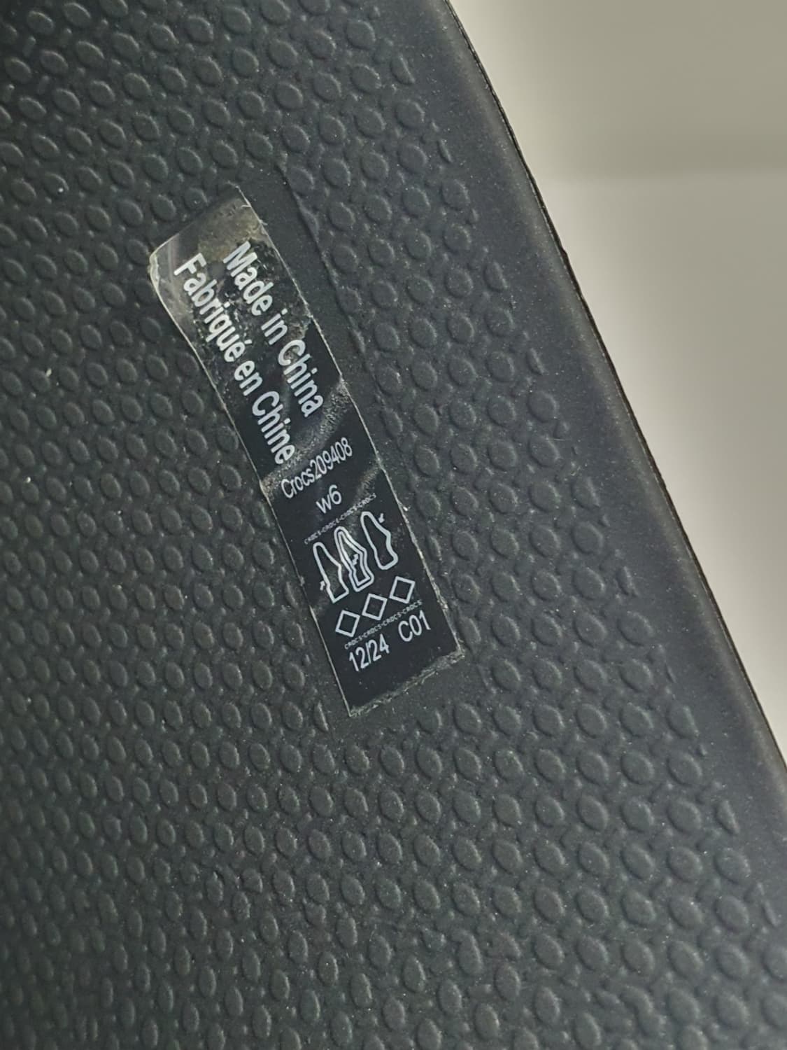230mm 크록스 브루클린 슬라이드 가보시힐 블랙  상품이미지9