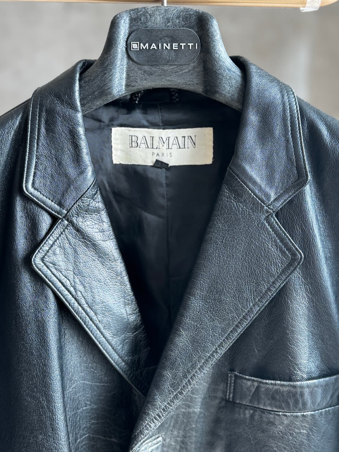 발망 빈티지 카코트 양가죽 자켓 XL 상품이미지2