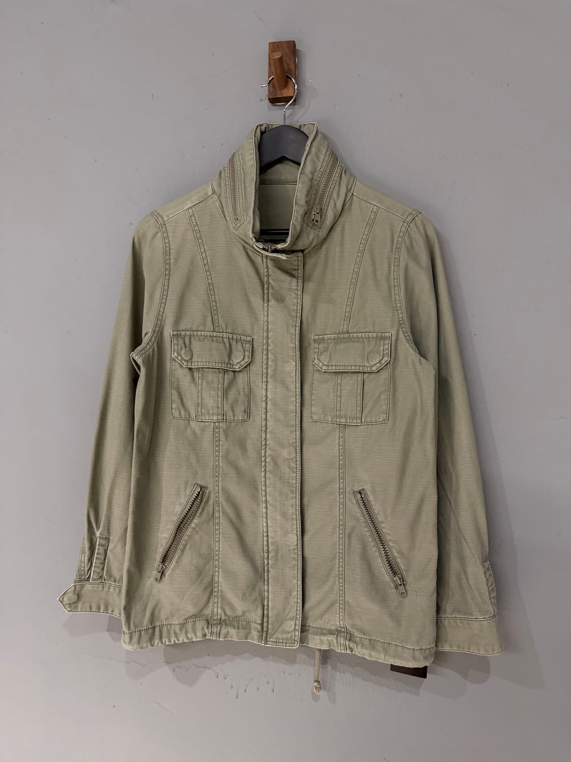light khaki 2-pocket detail field jacket 상품이미지5